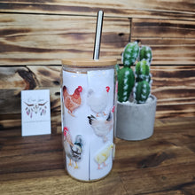 Load image into Gallery viewer, Mother Cluckers - 500ml Glass Tumbler
