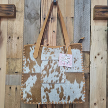 Load image into Gallery viewer, Cowhide Patchwork Bag