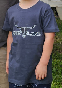 Boys Dixie Lane Logo T - PETROL