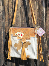 Load image into Gallery viewer, Aces Fringe Handbag