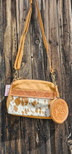 Load image into Gallery viewer, Leather & Hide Bag Set