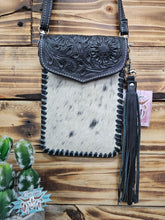 Load image into Gallery viewer, Leather & Hide Phone Bag