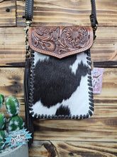 Load image into Gallery viewer, Leather & Hide Phone Bag