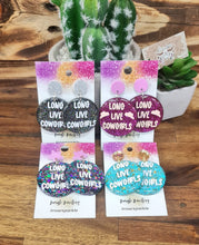 Load image into Gallery viewer, Long Live Cowgirls Dangles - Multiple Options