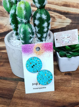 Load image into Gallery viewer, 30mm Glitter Resin Studs - Multiple Options