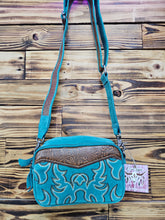 Load image into Gallery viewer, Boot Stitch Shoulder Bag - Teal