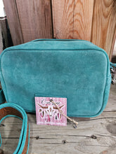 Load image into Gallery viewer, Boot Stitch Shoulder Bag - Teal