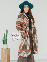 Load image into Gallery viewer, Montana Aztec Coat