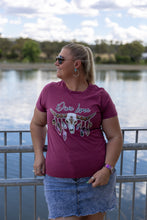 Load image into Gallery viewer, Dixie Lane Logo T - Berry