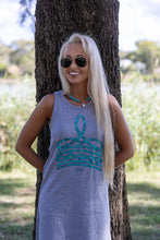 Load image into Gallery viewer, Bejewelled Boot Stitch dress