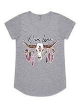 Load image into Gallery viewer, Dixie Lane Logo T - Grey Marle