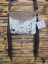 Load image into Gallery viewer, Buckstitch Fringe Crossbody
