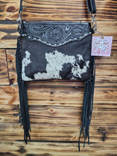 Load image into Gallery viewer, Buckstitch Fringe Crossbody