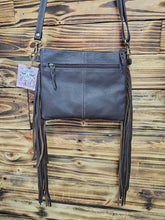 Load image into Gallery viewer, Buckstitch Fringe Crossbody