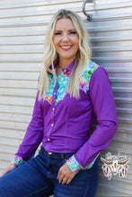 Load image into Gallery viewer, Succulent - RANCH DRESS'N Rodeo Performance Shirt