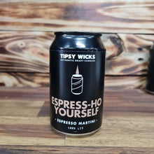 Load image into Gallery viewer, Tipsy Wicks CANdle "ESPRESS-HO YOURSELF" - Espresso Martini