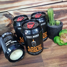 Load image into Gallery viewer, Tipsy Wicks CANdle "A MATCH MADE IN BOURBON" - French Vanilla Bourbon