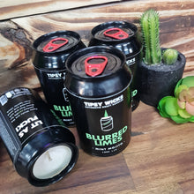 Load image into Gallery viewer, Tipsy Wicks CANdle "BLURRED LIMES" - Mint Mojito