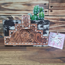 Load image into Gallery viewer, Leather & Hide Bi-Fold Wallet