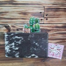 Load image into Gallery viewer, Leather & Hide Bi-Fold Wallet