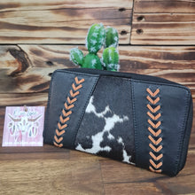 Load image into Gallery viewer, Leather & Hide Boho Wallet