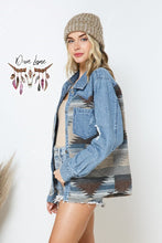 Load image into Gallery viewer, Nevada Denim Shacket - Blue
