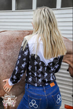 Load image into Gallery viewer, Black Buckaroo - RANCH DRESS&#39;N Rodeo Performance Shirt

