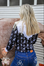 Load image into Gallery viewer, Black Buckaroo - RANCH DRESS'N Rodeo Performance Shirt