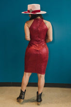 Load image into Gallery viewer, Nights like These Dress - Wine