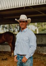 Load image into Gallery viewer, Black Colt Blue Apsley Mens Shirt