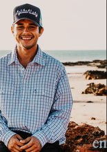 Load image into Gallery viewer, Black Colt Blue Apsley Mens Shirt