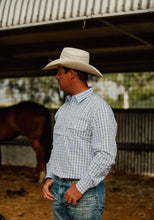 Load image into Gallery viewer, Black Colt Blue Apsley Mens Shirt