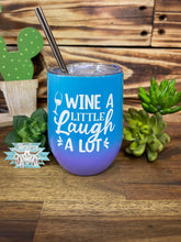 Load image into Gallery viewer, Wine Tumbler - Wine a Little