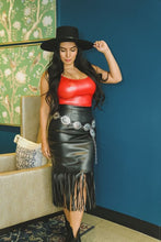 Load image into Gallery viewer, Whiplash Fringe Skirt
