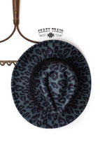 Load image into Gallery viewer, Stay Cool Cowboy - Charcoal Leopard hat
