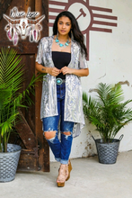 Load image into Gallery viewer, Vegas Sequin Duster - Silver