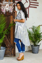 Load image into Gallery viewer, Vegas Sequin Duster - Silver