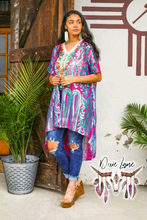 Load image into Gallery viewer, Vegas Sequin Duster - Pink/Blue