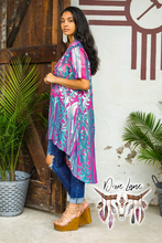 Load image into Gallery viewer, Vegas Sequin Duster - Pink/Blue
