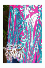 Load image into Gallery viewer, Vegas Sequin Duster - Pink/Blue