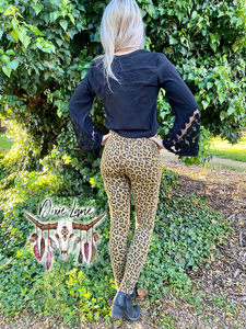 Lola Leopard skinnies