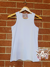 Load image into Gallery viewer, Betty Ribbed Tank - White