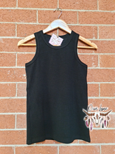 Load image into Gallery viewer, Betty Ribbed Tank - Black