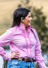 Load image into Gallery viewer, Black Colt Kirby Shirt - Pink Gingham
