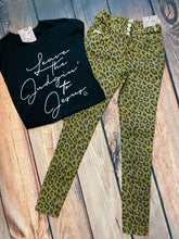Load image into Gallery viewer, Lola Leopard skinnies