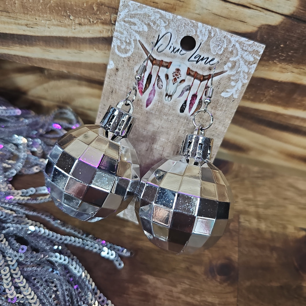 Disco Ball Earrings