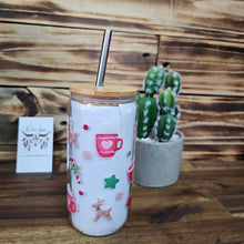 Load image into Gallery viewer, Christmas Drinks - 500ml Glass Tumbler
