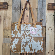 Load image into Gallery viewer, Cowhide Patchwork Bag
