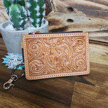 Load image into Gallery viewer, Tooled Card &amp; Coin Purse
