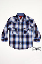 Load image into Gallery viewer, Boys Western Pearl Snap Shirt
